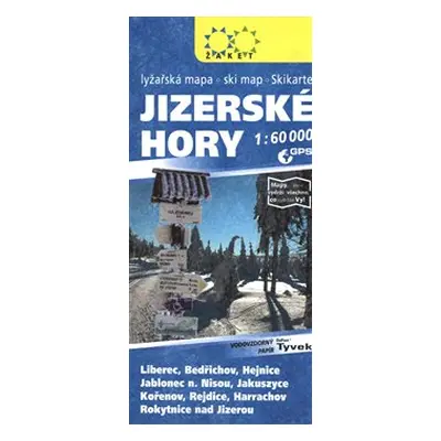 Jizerské hory - lyžařská mapa 1:60 000