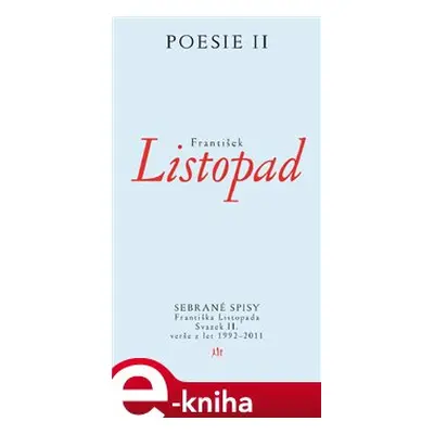 Poesie II - František Listopad