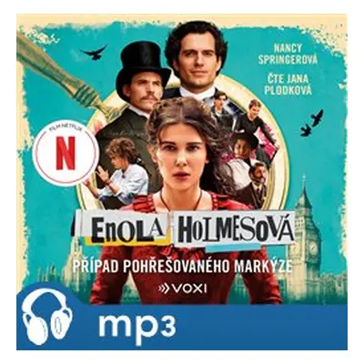 Enola Holmesová – Případ pohřešovaného markýze, mp3 - Nancy Springerová