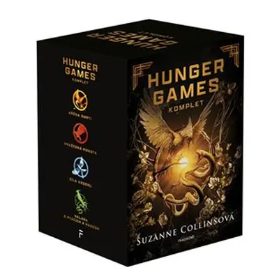 Hunger Games – komplet, 1.-4.díl - box - Suzanne Collins