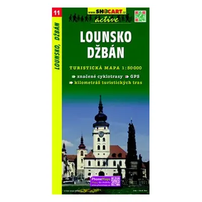 Lounsko, Džbán / Turistická mapa SHOCart