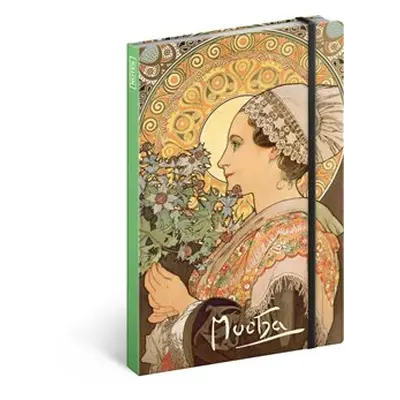 Notes Alfons Mucha – Bodlák, linkovaný