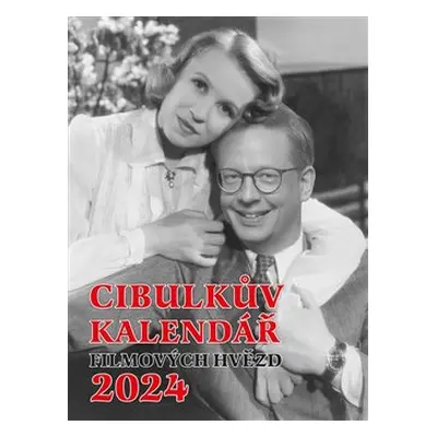 Cibulkův kalendář filmových hvězd 2024 nástěnný