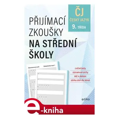 Přijímací zkoušky na střední školy – český jazyk - Vlasta Gazdíková, František Brož, Pavla Brožo