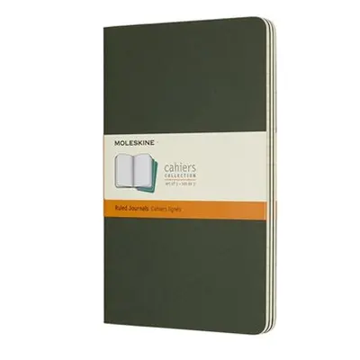 Moleskine sešity 3 ks linkované - zelené L