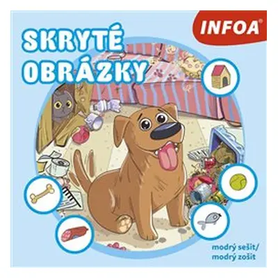 Skryté obrázky - modrý sešit