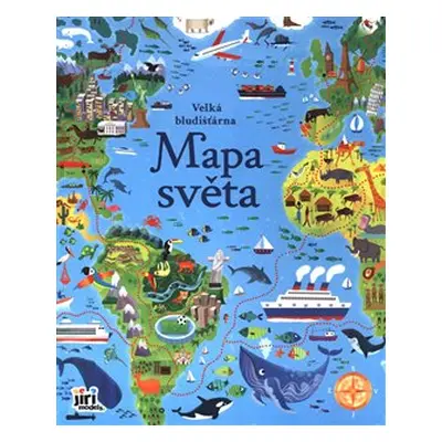 Velká bludišťárna - Mapa světa - kol.