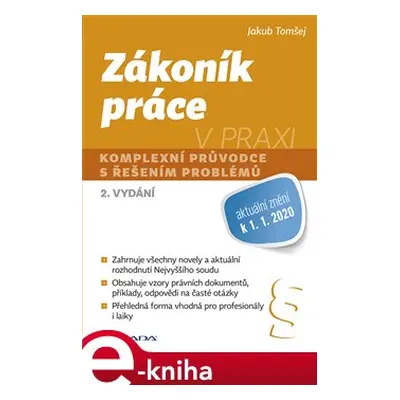 Zákoník práce v praxi - Jakub Tomšej