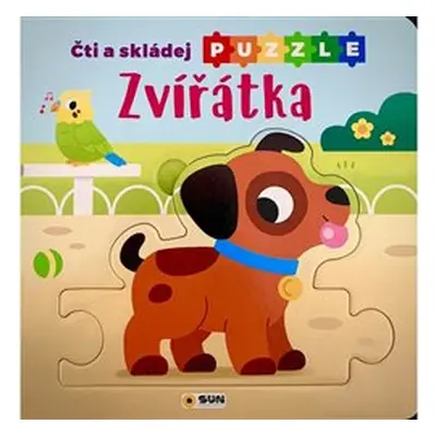 Čti a skládej puzzle - Zvířátka