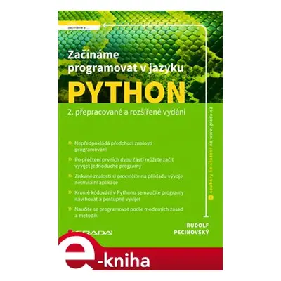 Začínáme programovat v jazyku Python - Rudolf Pecinovský