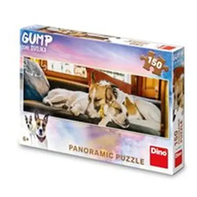 Puzzle panoramic - Gump Jsme dvojka na gauči 150