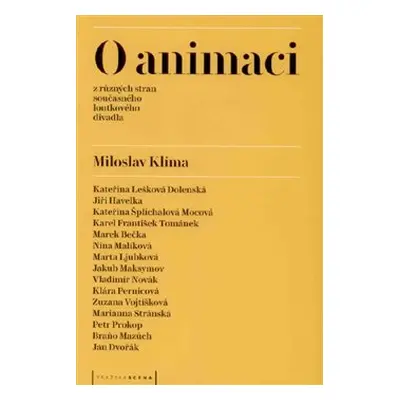 O animaci - Miloslav Klíma, kolektiv autorů