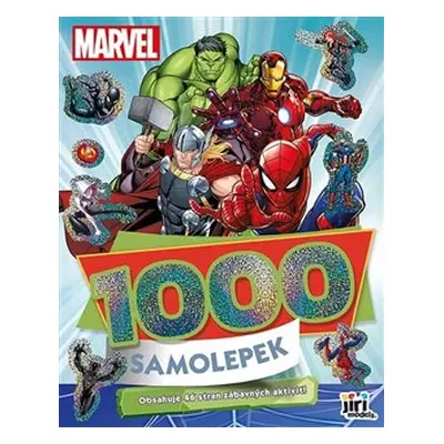 1000 samolepek s aktivitami Marvel