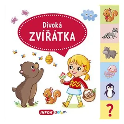 Velká knížka se záložkami - Divoká zvířata - Jana Navrátilová