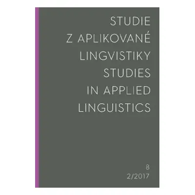 Studie z aplikované lingvistiky 2/2017