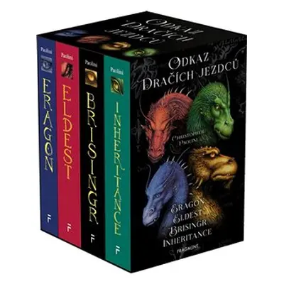 Odkaz Dračích jezdců - Eragon, Eldest, Brisingr, Inheritance - Christopher Paolini