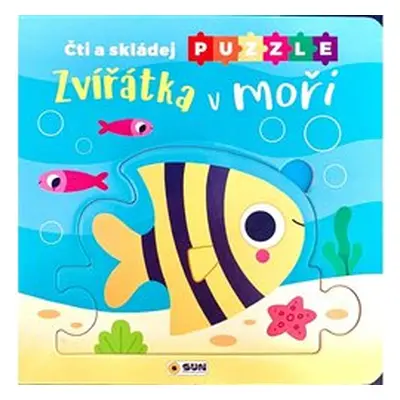 Čti a skládej Puzzle - Zvířátka v moři