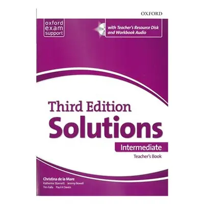 Maturita Solutions 3rd Edition Intermediate Teacher&apos;s Pack - Paul Davies, Tim Falla