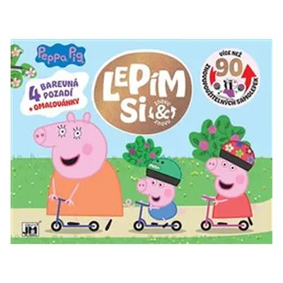 Lepím si znovu a znovu Peppa Pig