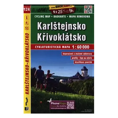 Cykloturistická mapa SHOCart - Karlštejnsko, Křivoklátsko 1:60 000