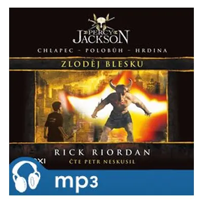 Percy Jackson - Zloděj blesku, mp3 - Rick Riordan