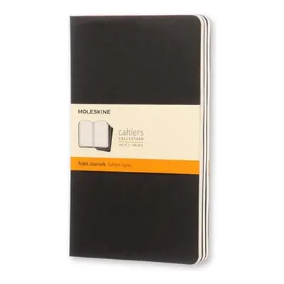 Moleskine sešity 3 ks linkované - černé L