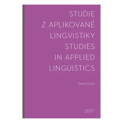 Studie z aplikované lingvistiky - Special issue 2017