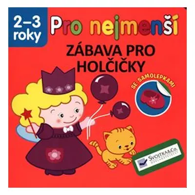 Pro nejmenší - Zábava pro holčičky se samolepkami