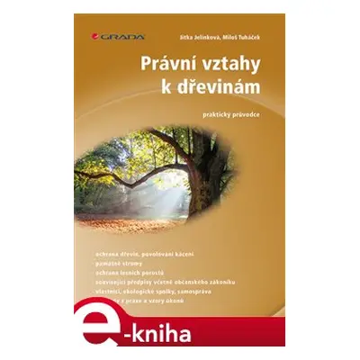 Právní vztahy k dřevinám - Jitka Jelínková, Miloš Tuháček