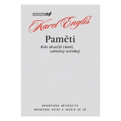 Paměti - Karel Engliš