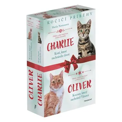 Norton Sheila: Kočičí příběhy Oliver + Charlie BOX 2 knihy