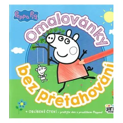 Omalovánky bez přetahování Prasátko Peppa