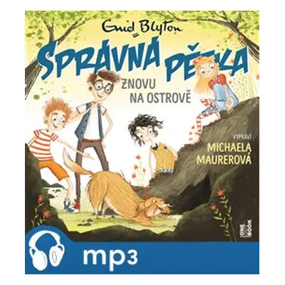 Správná pětka znovu na ostrově, mp3 - Enid Blytonová