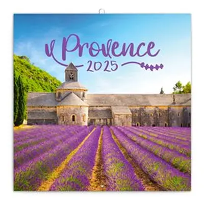 Poznámkový kalendář Provence 2025, voňavý