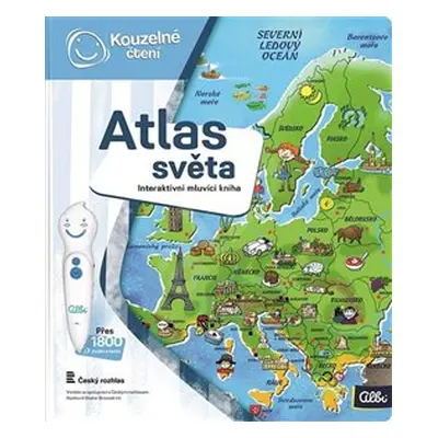 Albi Kouzelné čtení Kniha Atlas světa