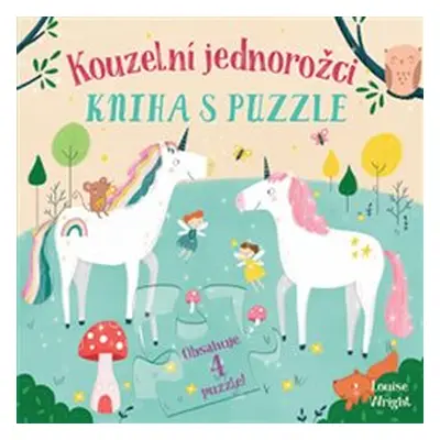 Kouzelní jednorožci - Kniha s puzzle - Lisa Regan