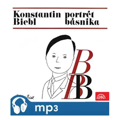 Konstantin Biebl - portrét básníka - Konstantin Biebl