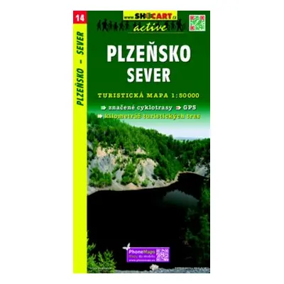 Plzeňsko - sever / Turistická mapa SHOCart