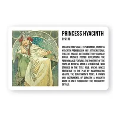 Magnet Alfons Mucha - Princezna