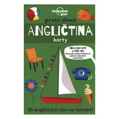 První slova Angličtina - karty