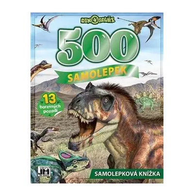 500 samolepek - Dinosauři