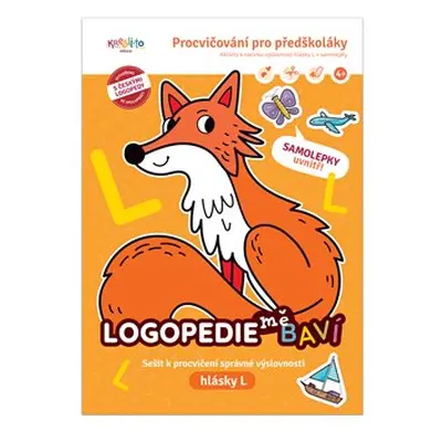 Logopedie mě baví - hláska L + samolepky