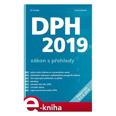 DPH 2019 - zákon s přehledy - Jiří Dušek