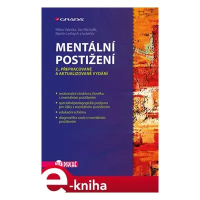 Mentální postižení - Milan Valenta, Jan Michalík, Martin Lečbych