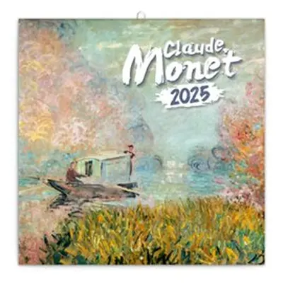 Poznámkový kalendář Claude Monet 2025