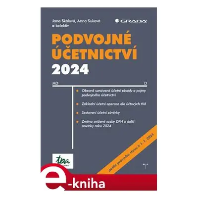 Podvojné účetnictví 2024 - Jana Skálová, Anna Suková, kolektiv autorů