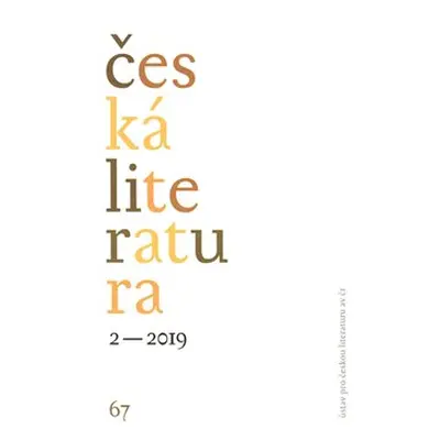 Česká literatura 2/2019