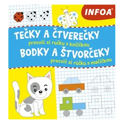 Tečky a čtverečky - Procvič si ručku s kočičkou