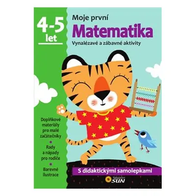 Moje první matematika 4-5 let samolepky