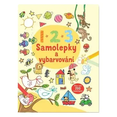 123 Samolepky a vybarvovaní - Claire Ever